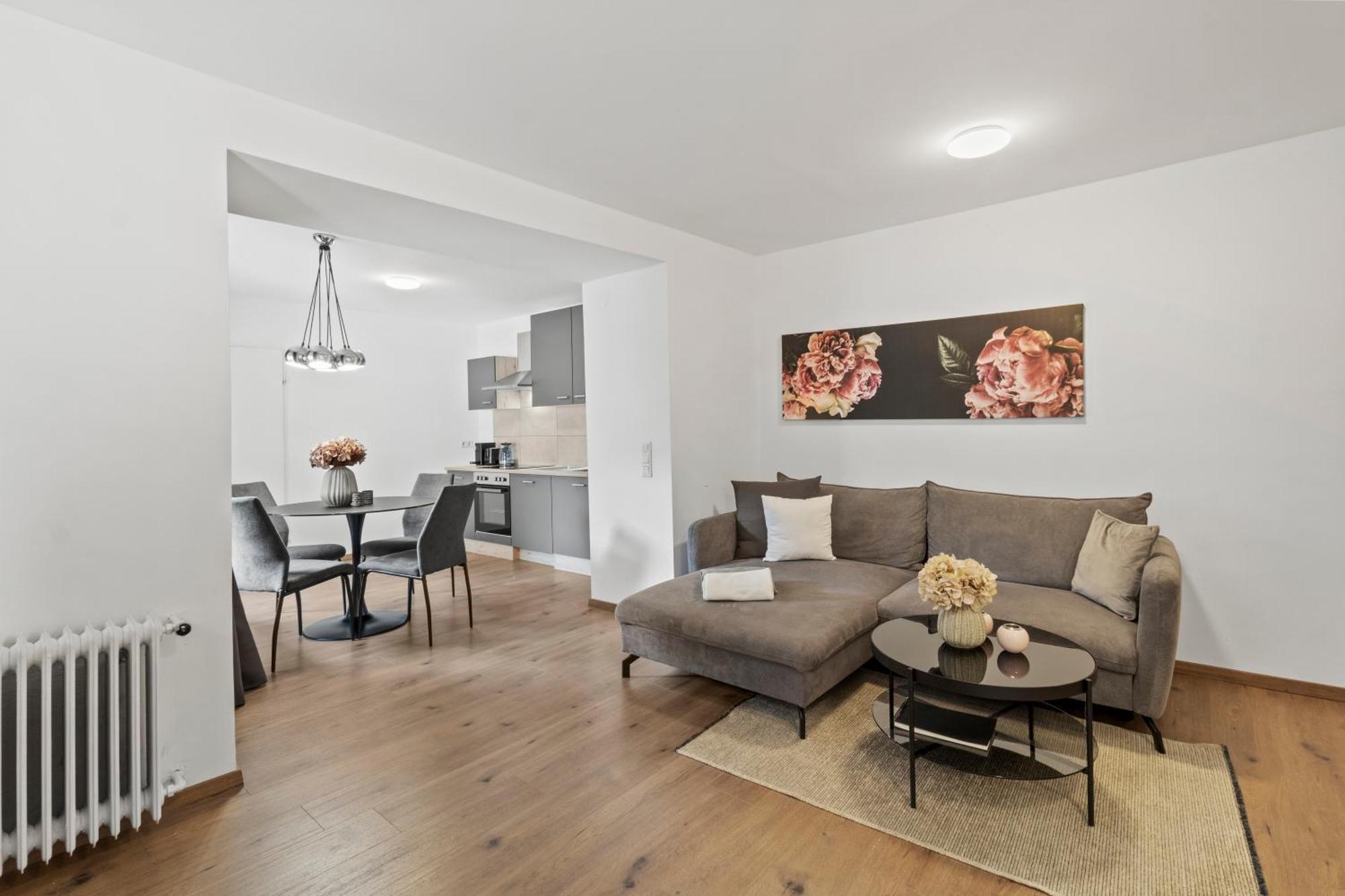 Апартаменты Stilvolles Zuhause Mit Terrasse Брук-ан-дер-Мур Экстерьер фото